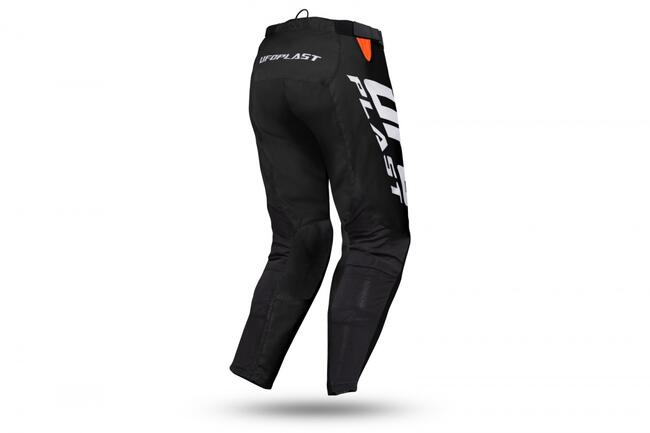 Ufo Pantaloni Da Moto Nero/arancio Uomo